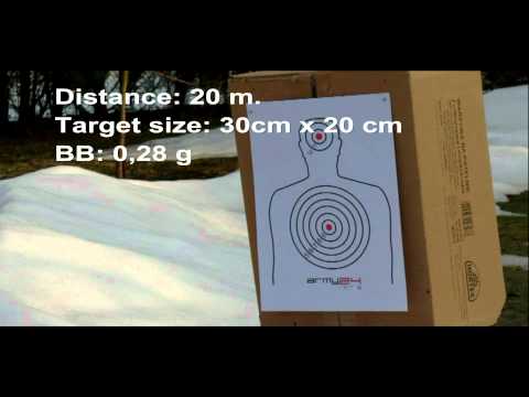 MB-01 WELL L96A1 Shooting test / REVIEW / RECENZJA / ASG / Airsoft- Army24.org | HD