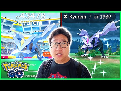 16 Kyurem Raids in an Hour with 100% Catch Rate in Pokemon GO