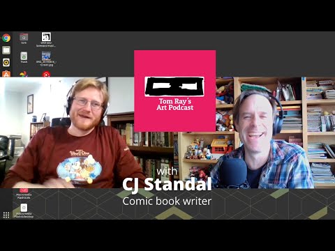 CJ Standal: Writer, Rebirth of the Gangster Comics - Tom Ray's Art Podcast
