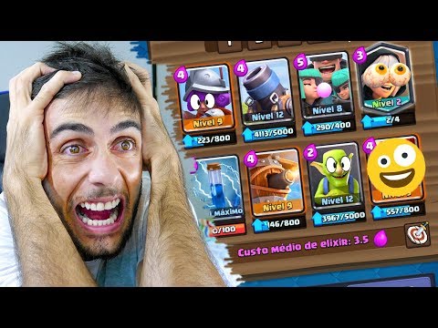 RAGE DECK MALUCO NO CLASH ROYALE