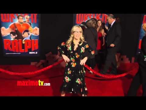 Rachael Harris WRECK-IT RALPH World Premiere Cherry-Red Carpet ARRIVALS