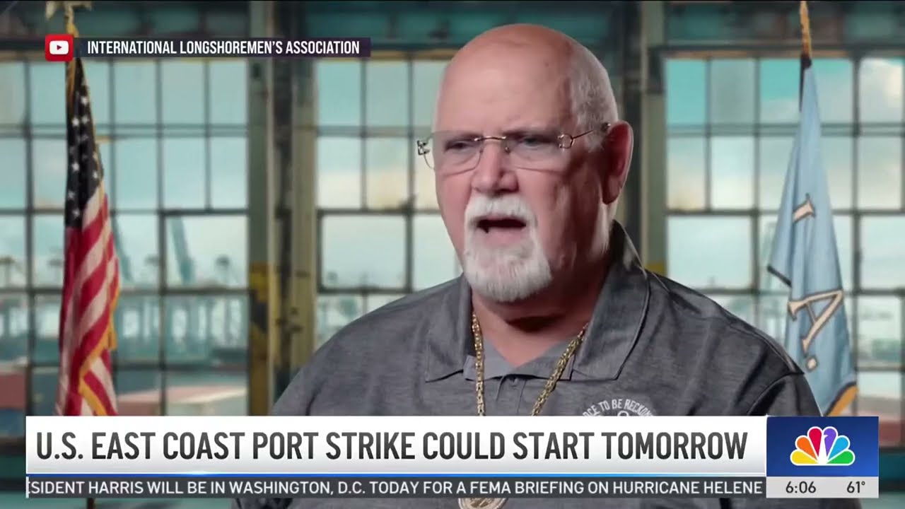 Dock workers strike 2024: How the half BILLION dollars/day strike will impact you | NBC New York