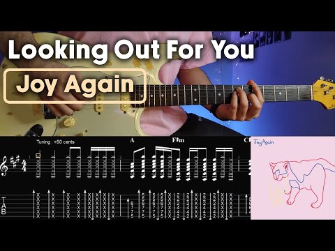 Joy Again-Looking out for you(Guitar tabs/tutorial/lesson)