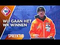 Nederlands elftal met bus door oranje Marktweg Den Haag - Spreektijd, OMROEP WEST
