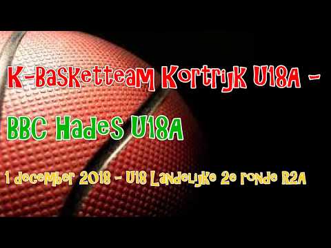 K-Basketteam Kortrijk U18A - Hades U18A 01122018