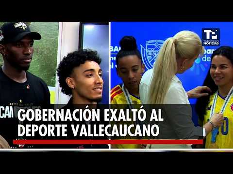 Gobernación exaltó al deporte vallecaucano por sus recientes triunfos nacionales e internacionales