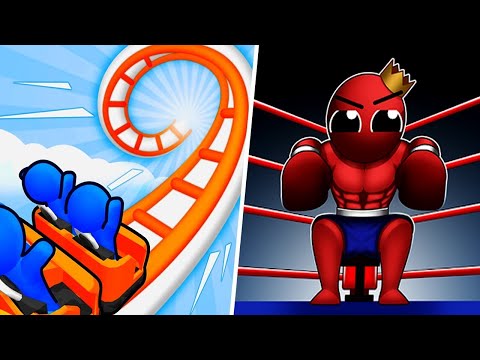 Runner Coaster vsTall Man Run vs Epic Animal Hop & Smash Run 3D  - Android Walkthrough Gameplay