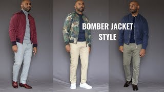 How To Wear A Bomber Jacket