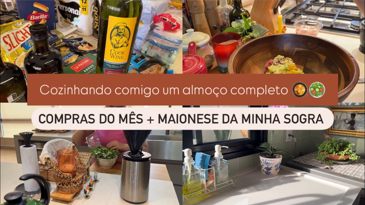 I made a delicious homemade lunch | Seasoned fried meatballs | Monthly shopping + Barbecue