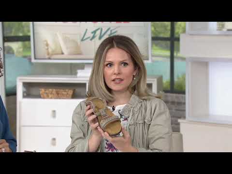Naot Leather Ankle Strap Sandals - Odelia on QVC