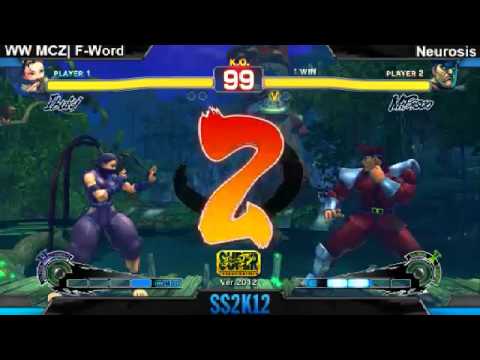 SS2K12 AE2012: F-Word (Ibuki) vs Shungoku Neurosis (Bison) - Day 1 (Pool Match)