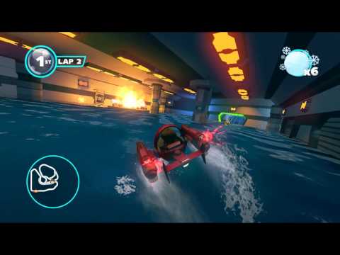 Burning Depths Run ( Sonic And All Stars Racing Transformed )
