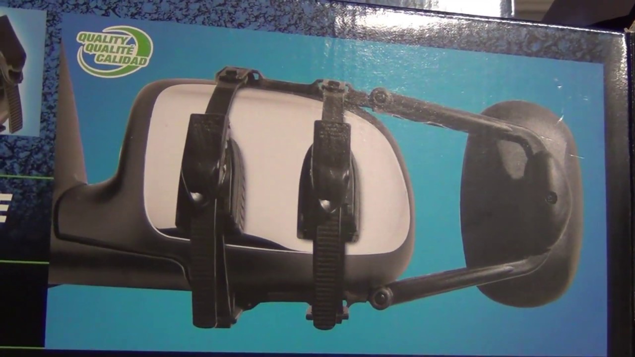 Clip-On towing mirror, FIT system