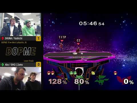 BOPME 19 - 3HUNA / Yashichi vs Abu / GHQ | Zamu - Doubles - Losers Finals