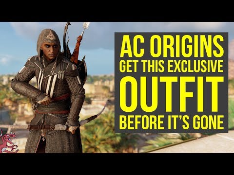 Assassin's Creed Origins Outfit WILL BE GONE SOON - Aguilar Outfit (AC Origins Outfits) Video