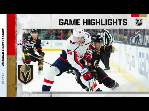 Capitals @ Golden Knights 1/21 | NHL Highlights 2023