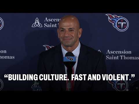 Robert Saleh Introductory Press Conference | Tennessee Titans