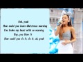 Ariana Grande - Last Christmas Karaoke / Instrumental with lyrics on screen