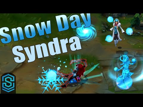 Snow Day Syndra Skin Spotlight - League of Legends