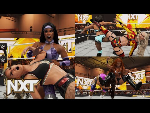 WWE 2K24 NXT QUALIFYING MATCHES TO JOIN THE LADDER - FALLON VS LASH/KARMEN VS KIANA/WREN VS JAKARA