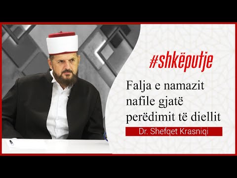 Falja e namazit nafile gjatë perëdimit të diellit