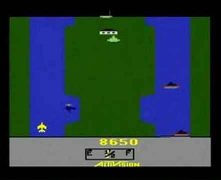 RIVER RAID ATARI 2600 REVIEW BY SPACEYATARIQUEEN