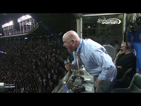 Grant sings 'Take Me Out to the Ballgame'