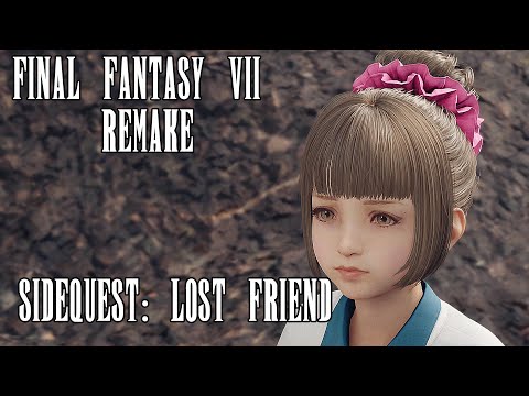 Sidequest Guide - Lost Friends | Final Fantasy 7 Remake in 4K, PS4 Pro