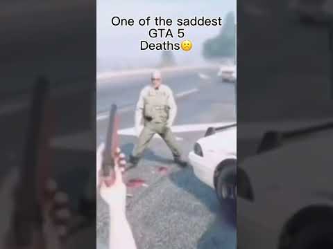 One of the saddest GTA V deaths????