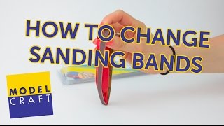 Modelcraft náhradní brusný pásek 20mm (3ks)