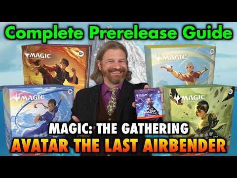 The Complete Guide To Avatar The Last Airbender Prerelease! Magic: The Gathering Deck Building