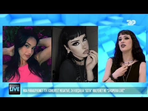24 vjeçarja "Goth Girl" rrëfen paragjykimet dhe komentet negative për stilin e saj - Shqipëria Live