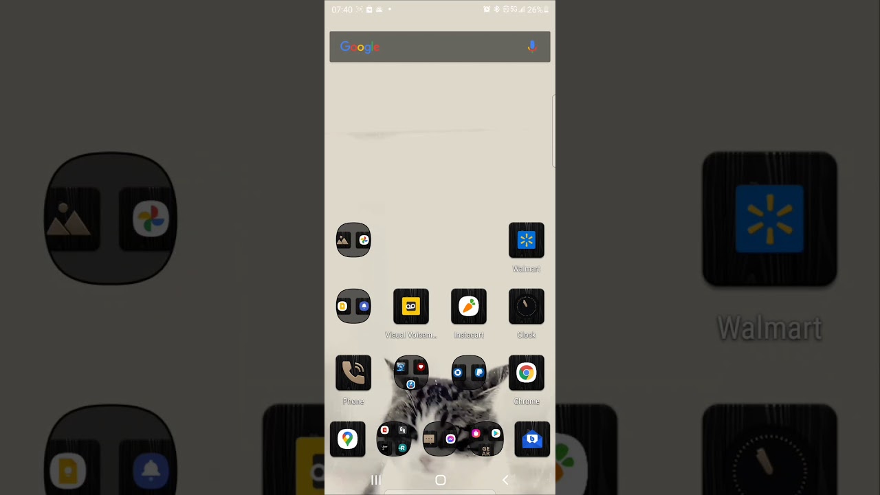 Funny cat live wallpaper