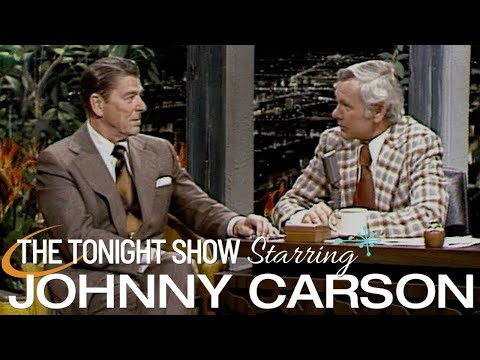 Ronald Reagan Sits Down with Johnny - Carson Tonight Show