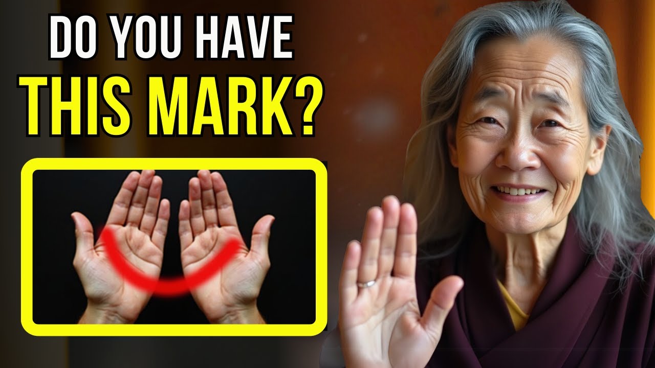 THE TRUE MEANING OF THE HALF MOON MARK ON THE PALM, IS POWERFUL! | Buddhist Teachings