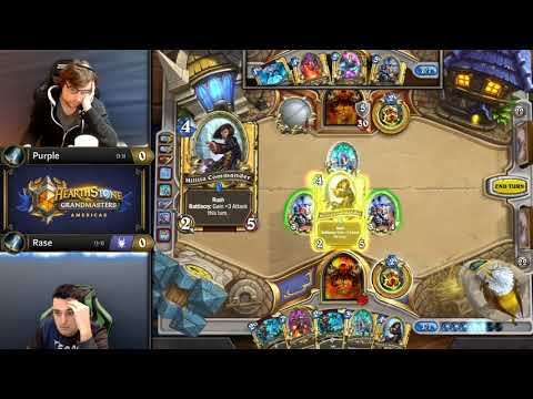 Purple vs Rase - Hearthstone Grandmasters Americas - Week 4 Day 1