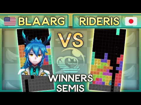 Renge's Birthday Bash 2 - Blaarg Vs. Rideris - Winners Semis TETR.IO Tournament