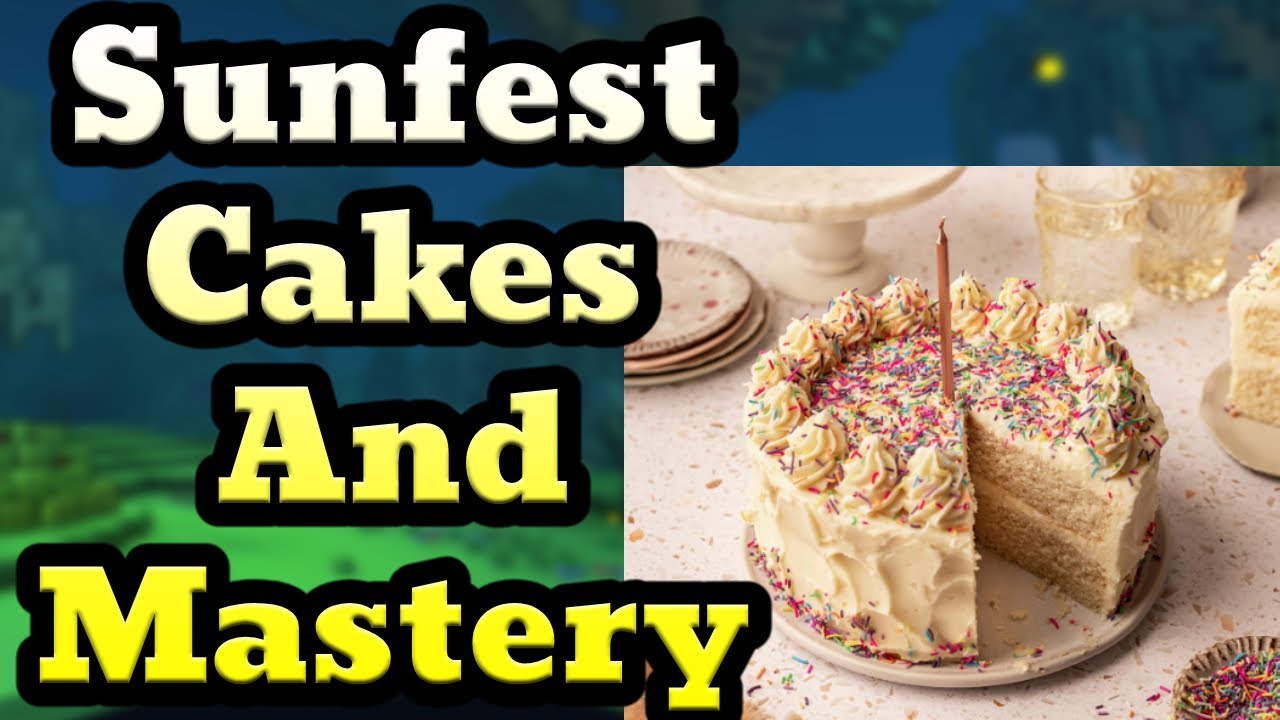 Trove Sunfest Cakes, Sigils, And New Mastery!