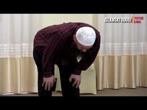 KAKO KLANJATI JACIJU NAMAZ - PRAKTIČNI DIO | mr.Elvedin Pezić