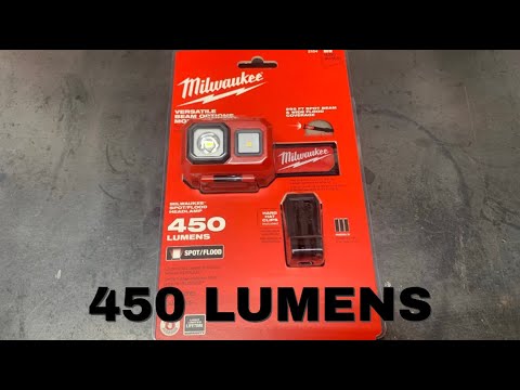 Milwaukee 450 Lumens LED Spot and Flood Headlamp Review and Test