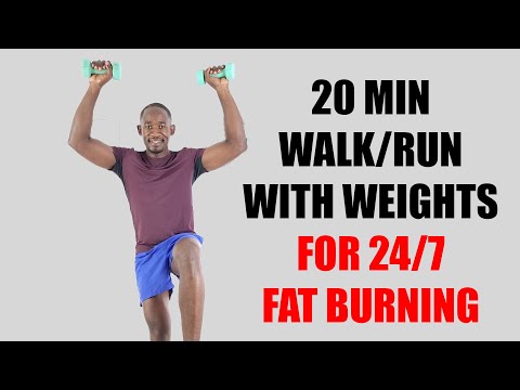 20 Minute Easy Walk at Home Exercise for Weight Loss 200 Calories
