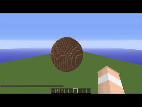 HOW TO MAKE A GIANT MEATBALL IN MINECRAFT (joke! lol)