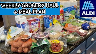✨ALDI Weekly Finds Grocery Haul | What's In My Pantry and Fridge + Meal Plan