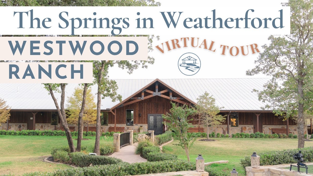 Step inside Westwood Ranch at The Springs in Weatherford | DFW Wedding & Event Venue