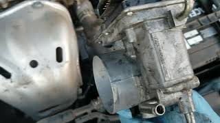 Scion xb throttle body removal and sonic cleaning