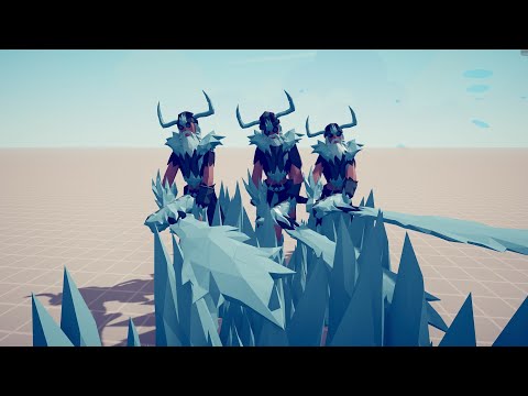 DREAD KING TRIO vs EVERY FACTION Totally Accurate Battle Simulator TABS