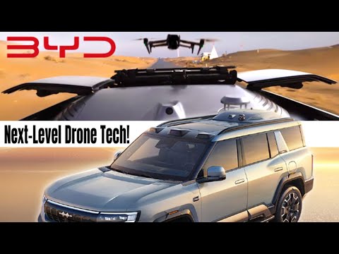 BYD & DJI Just Changed the Game – Car Mounted Drones Are Here!