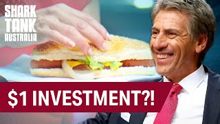 Is This Hamburger + Hotdog Combination Worth $1?! | Shark Tank Australia
