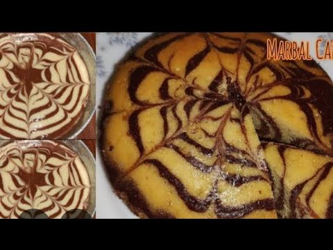Moist chocolate and Vanilla Marble Cake||Delicious Marble Cake||By Misbah and Maha Kitchen
