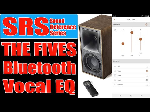 [SRS] Klipsch The Fives - Bluetooth, Vocal EQ - Powered Speaker System - Sound Reference Series